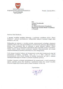 2012.01.17 - Marszałek Województwa Wielkopolskiego